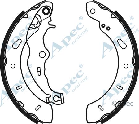 APEC BRAKING Jarrukenkäsarja SHU805